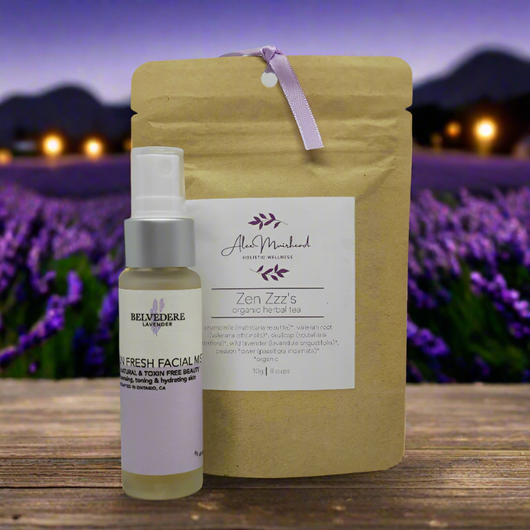 Relax with all natural, toxin free lavender