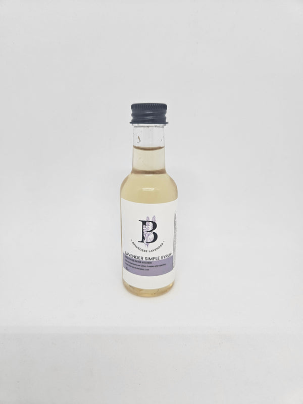 Lavender Simple Syrup Belvedere Lavender