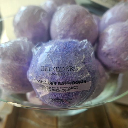 Lavender Bath Bombs Belvedere Lavender